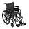 DRV-Drive Medical Cruiser III Wheelchair Adjustable Seat Height Detachable Full Arm (DFA) Foot Rest (SF)