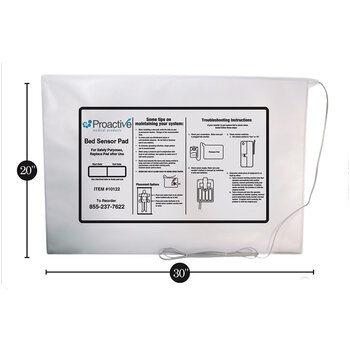 Proactive ProActive Sensor Bed Pad 20x30" (alarm sold separately)