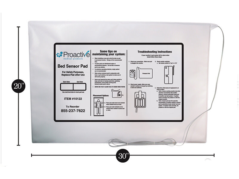 PROA-Proactive ProActive Sensor Bed Pad 20x30" (alarm sold separately)