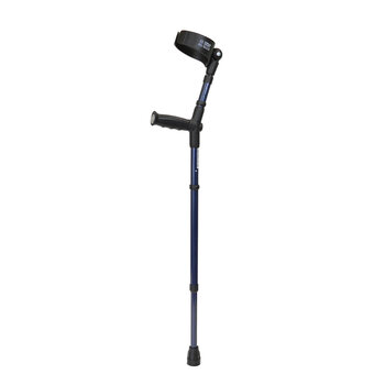 WalkEasy WalkEasy Forearm Crutch Soft Grip Adjustable Full Cuff Adult Pair