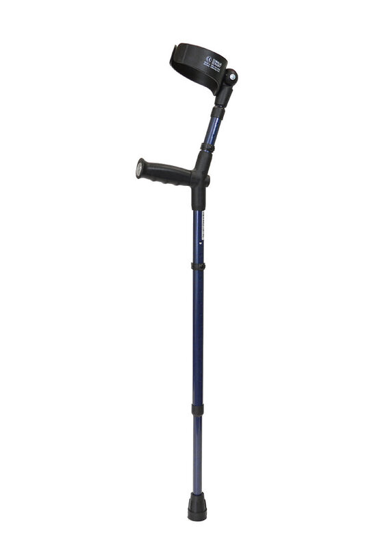 WLKE-WalkEasy WalkEasy Forearm Crutch Soft Grip Adjustable Full Cuff Adult Pair