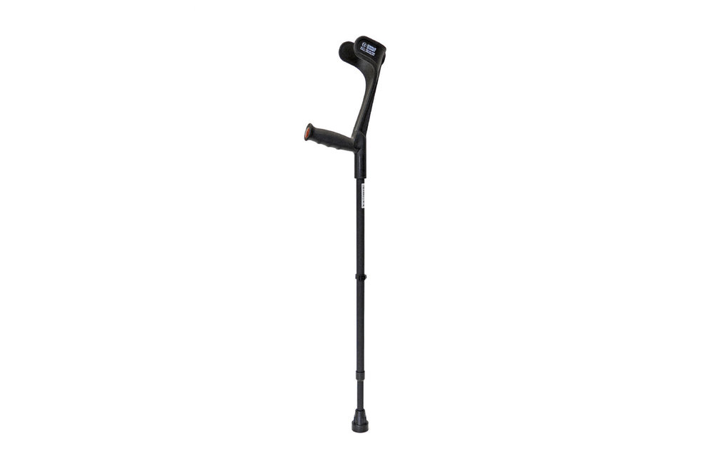 WalkEasy Forearm Crutch Soft Grip Adjustable Half Cuff Adult Pair