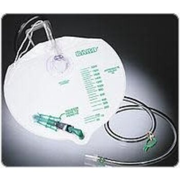 BRD-Bard Bard Urinary Drainage Bag with Anti-Reflux Chamber Bed Side 2000ml/2L