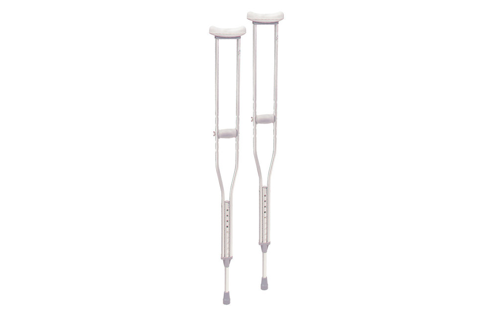 Drive Underarm Push Button Crutches