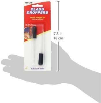 AcuLife Glass Dropper Bent and Straight Tip 2/bx