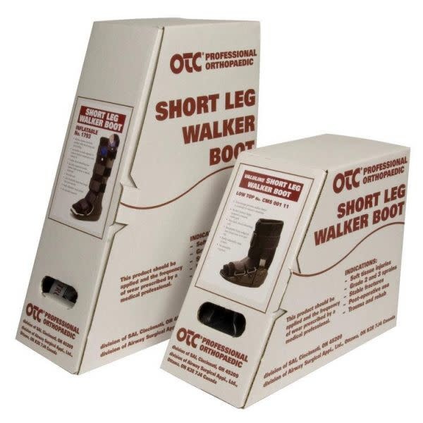 OTC Inflatable High Top Walker Boot Large Black