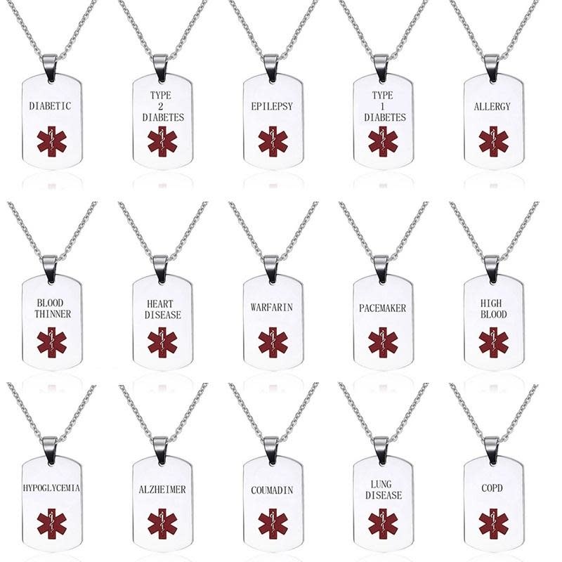 MedAlert ID Necklace