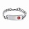 Apothecary Products Inc. Medical Alert ID Stainless Steel Bracelet