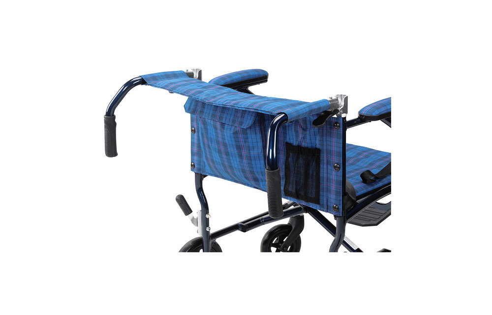 Fly-Lite Aluminum Transport Chair 19" 300 lb