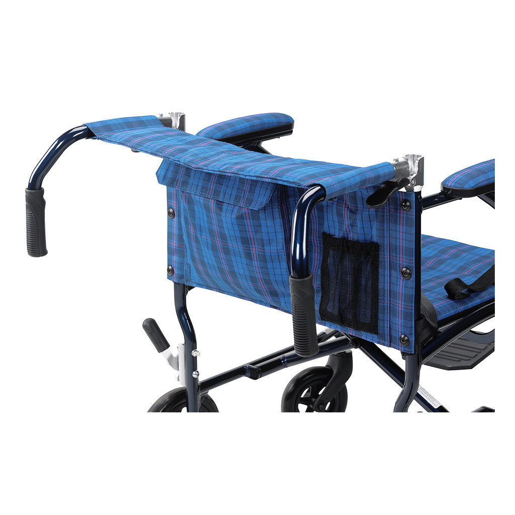Drive Medical Fly-Lite Aluminum Transport Chair 19" 300 lb