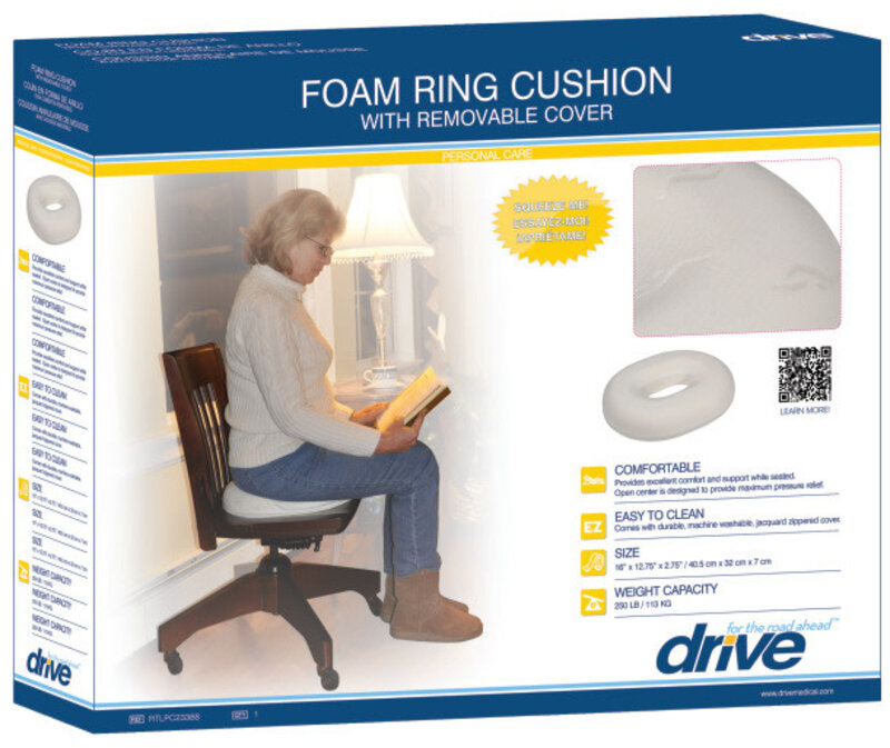 DRV-Drive Medical Drive Foam Ring Pressure Relief 250lbs