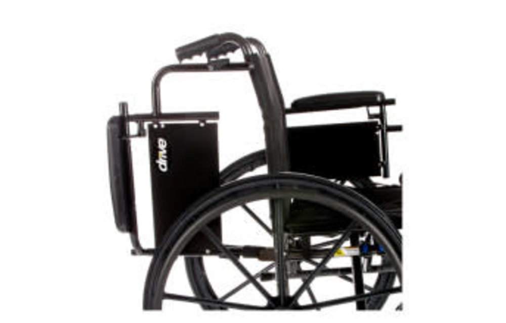 Cruiser X4 Wheelchair Adjustable Seat Height Detachable Desk Arm (ADDA) Foot Rest (SF) 300lbs
