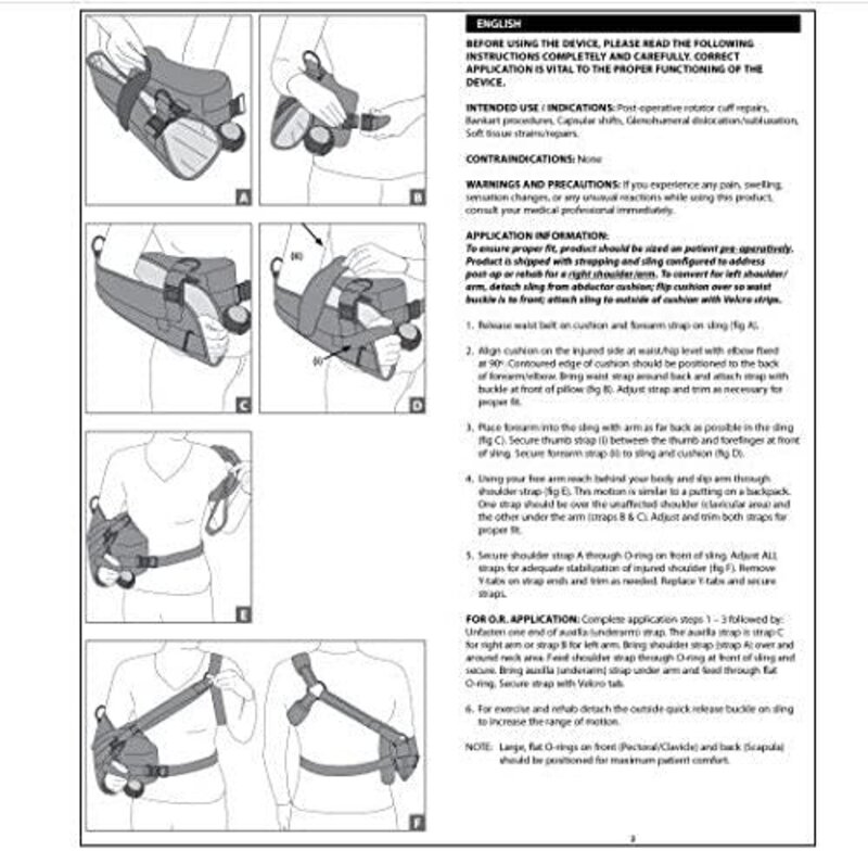 DJO - DJO Global DJO Uniquely Universal UltraSling Pro IV