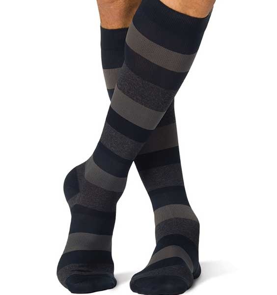 Microfiber Shades for Men Knee High 15-20mmHg