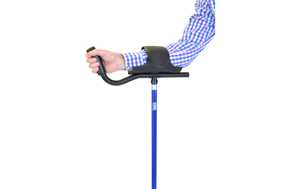 Adult Platform Crutch with Velcro Sleeve