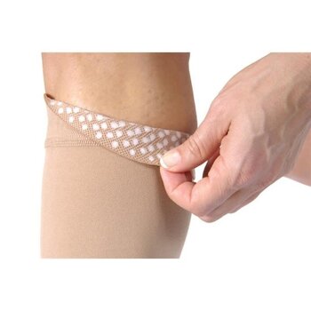 SIGVARIS Style Soft Opaque for Women 20-30mmHg w/Grip Top Black