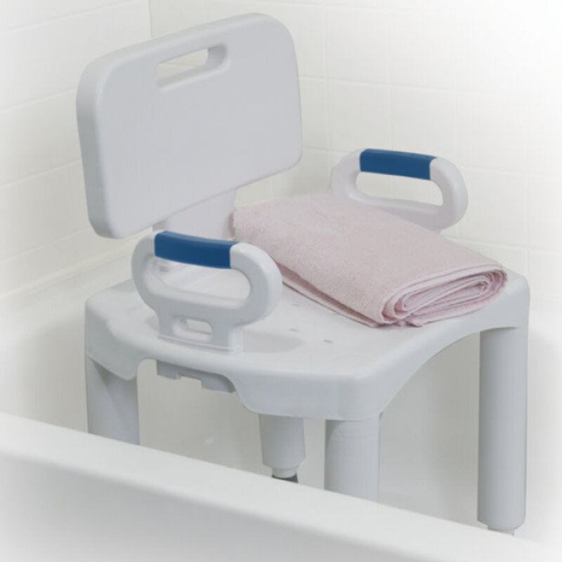DRV-Drive Medical Drive Premium Series Shower Chair w/Back 350lbs