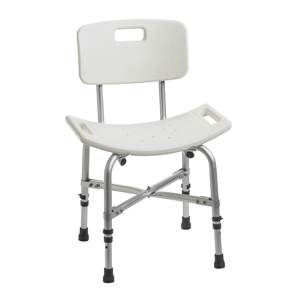 DRV-Drive Medical Drive Deluxe Heavy Duty Shower Chair w/Cross-Frame Brace 500lbs