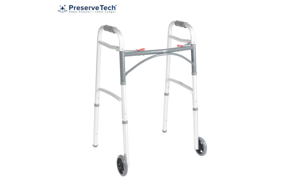 Drive Deluxe 2-Wheel Walker