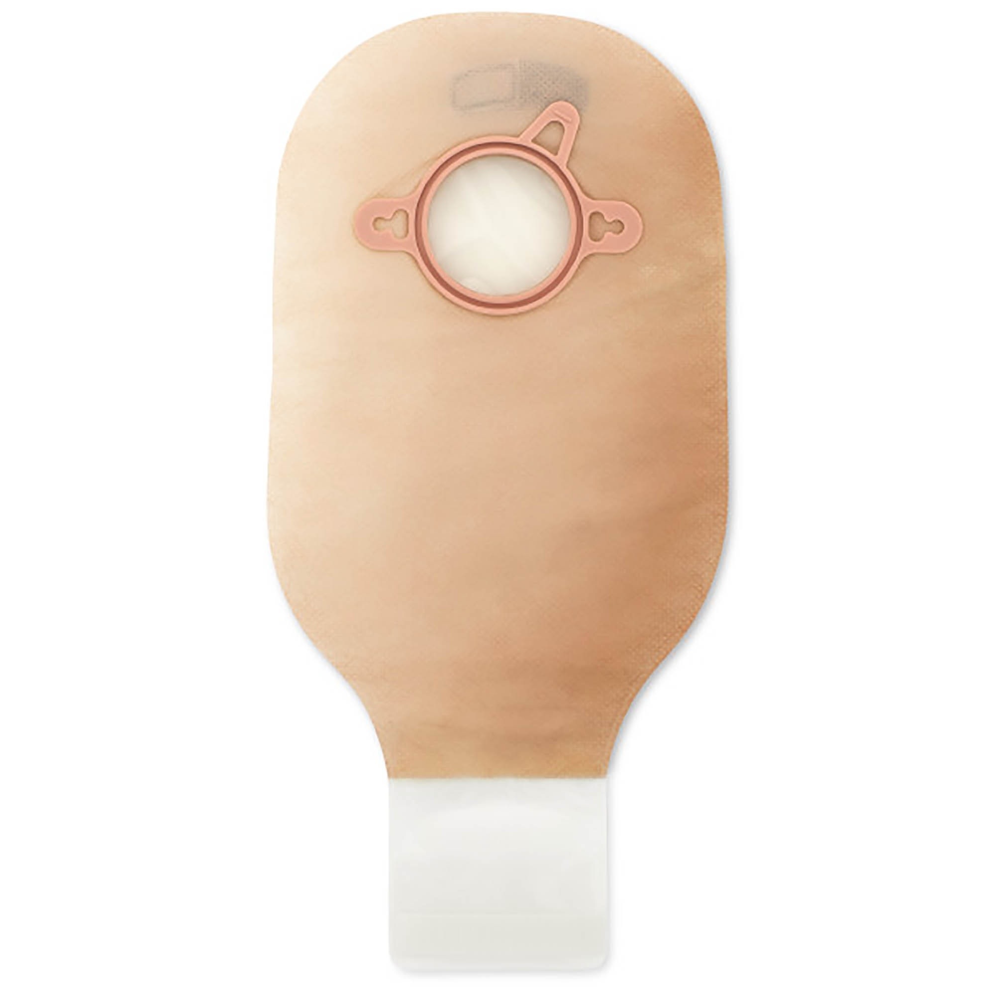 Hollister New Image Transparent Drainable Pouch w/Filter 2 1/4" (57mm) Flange 12" (30cm) 10/bx