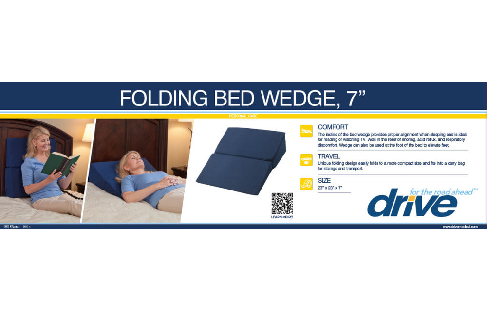Folding Bed Wedge Travel