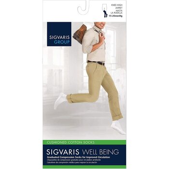 SGV-SIGVARIS Sigvaris Cushioned Cotton Socks 15-20mmHg