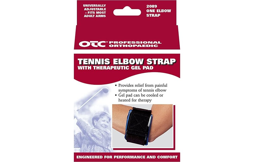 OTC Tennis Elbow Strap w/Therapeutic Gel Pad