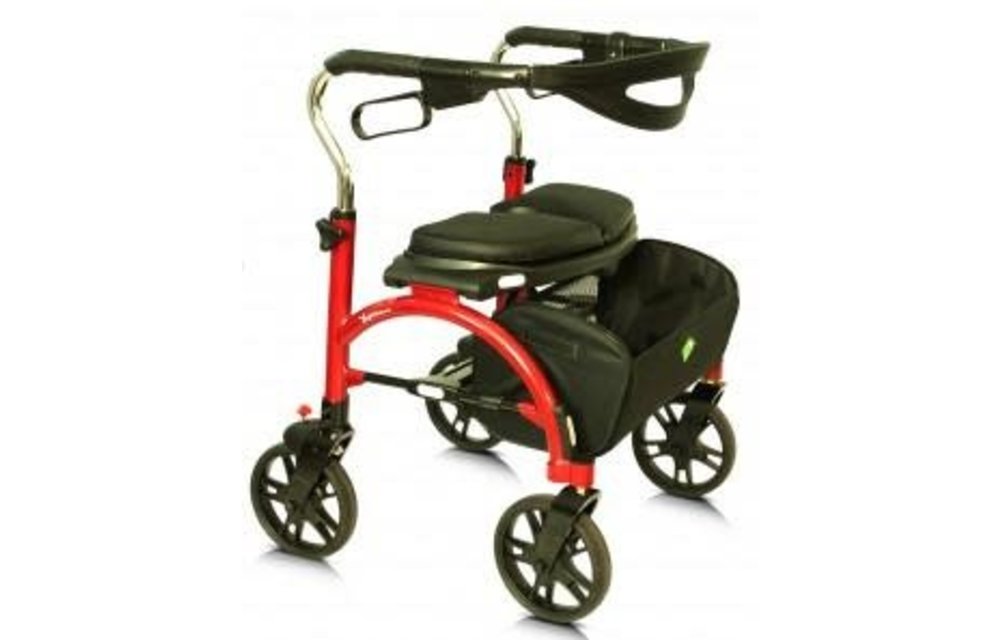 Evolution Xpresso Wide Walker 450lbs Red