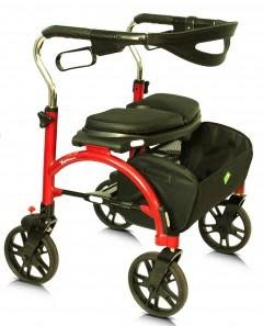 Evolution Xpresso Wide Walker 450lbs Red