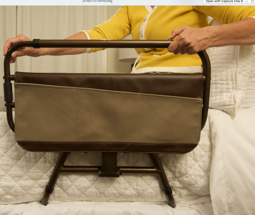 SIG-Signature Stander Stander Signature Life Sleep Safe Bed Rail 300lbs