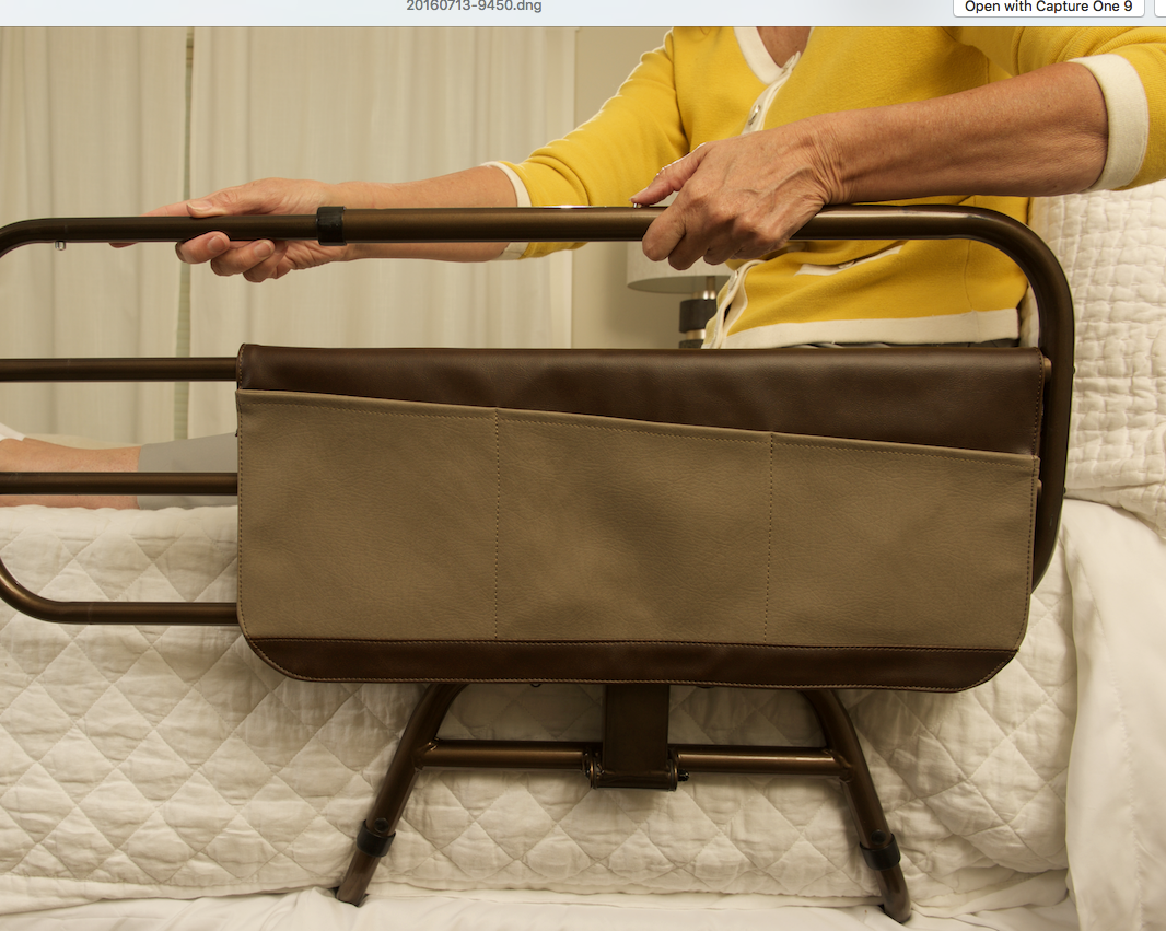 SIG-Signature Stander Stander Signature Life Sleep Safe Bed Rail 300lbs