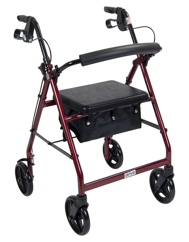 DRV-Drive Medical Drive Rollator 6" Wheels