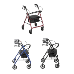 DRV-Drive Medical Drive Rollator 6" Wheels