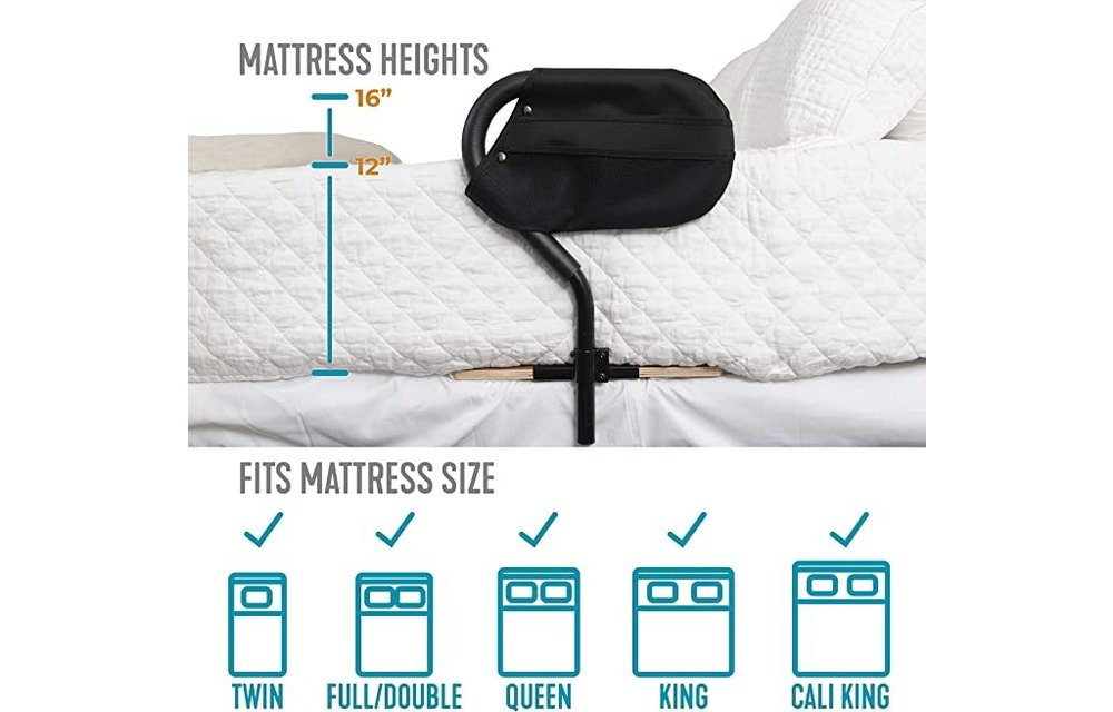 Stander BedCane + 4 Pocket Organizer 300lbs