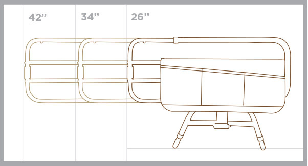 SIG-Signature Stander Stander Signature Life Sleep Safe Bed Rail 300lbs