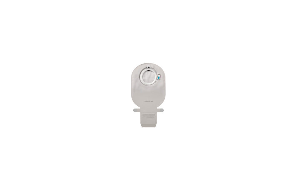 Coloplast Sensura Click Pouch 2-piece Wide Neutral/Grey 50mm 10/bx