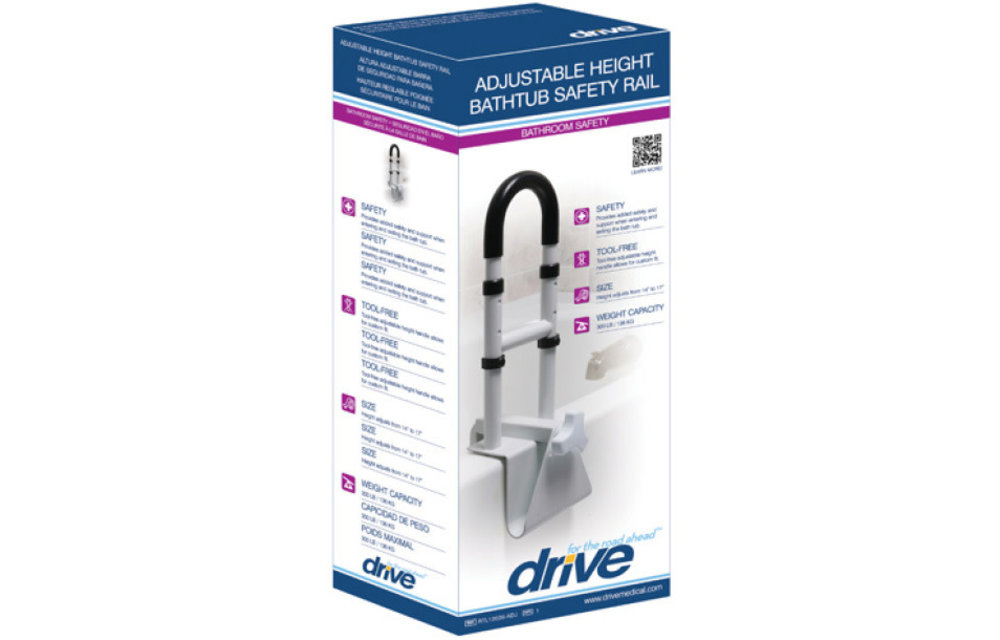 Drive Bathtub Safety Rail 300lbs