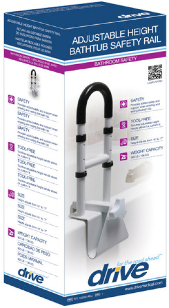 Drive Bathtub Safety Rail 300lbs