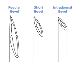 BD Precision Glide Needle Short Bevel Regular Wall 18G x 1 1/2" Sterile 100/bx