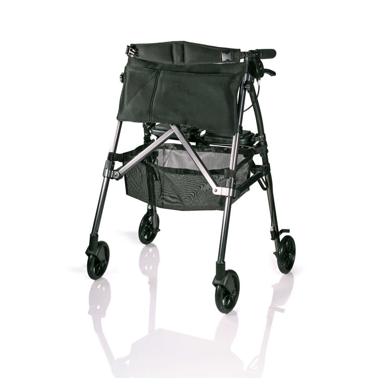 STN-Stander Stander Wonder Rollator Plus with Basket Standard Height and Removable Pouch
