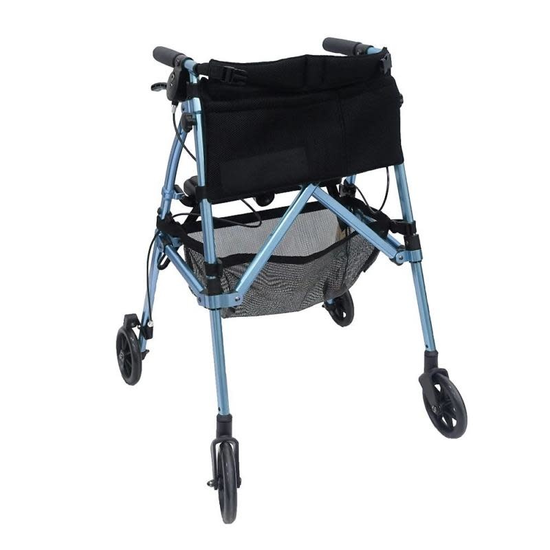 STN-Stander Stander Wonder Rollator Plus with Basket Standard Height and Removable Pouch