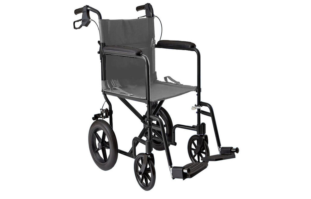 MOBB Lightweight Transport Chair 12" Wheels