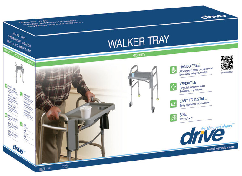 DRV-Drive Medical Drive Walker Tray