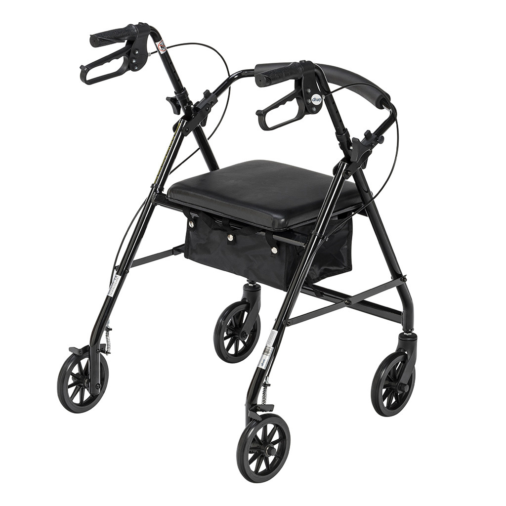 DRV-Drive Medical Drive Rollator 6" Wheels