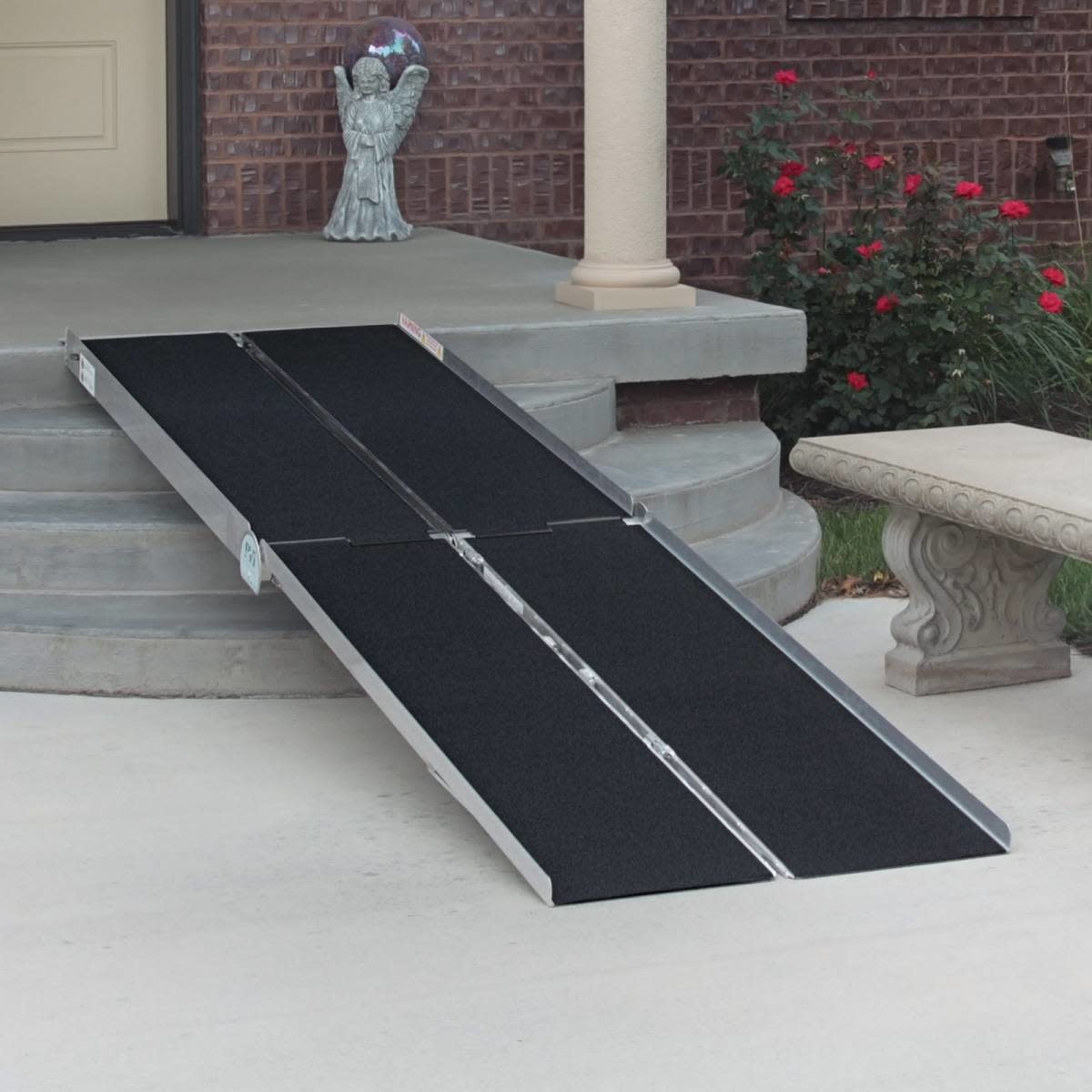 Invislain Ramps PVI Portable Multifold Lightweight Ramp - Med Supplies