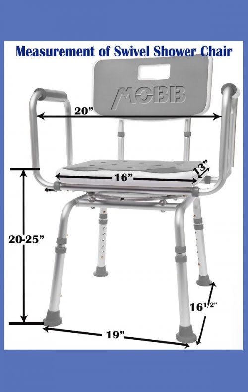 Mobb Swivel Shower Chair 2.0