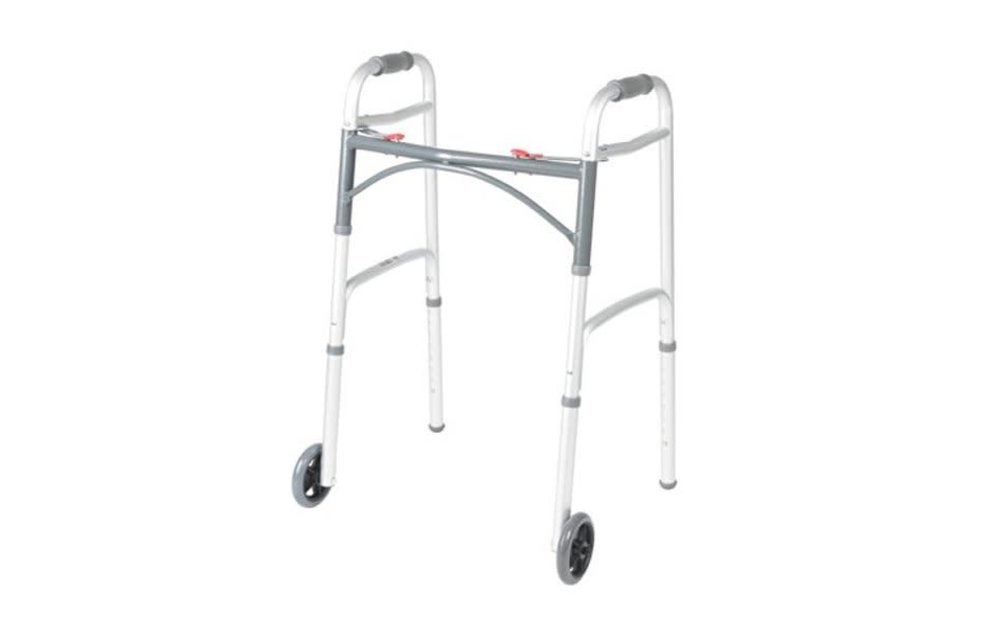 Drive Deluxe 2-Wheel Walker 350lbs Adult
