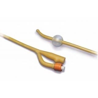 Covidien Dover Silicone Coated Latex Foley Catheter 5 ml 2-Way Retention 18 Fr 10/bx