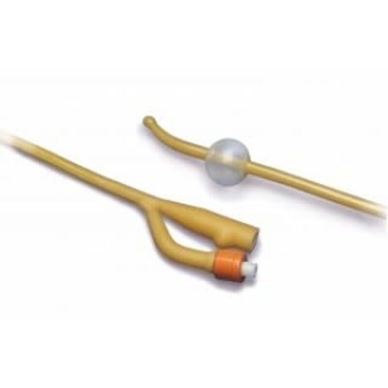 COV-Covidien Covidien Dover Silicone Coated Latex Foley Catheter 5 ml 2-Way Retention 18 Fr