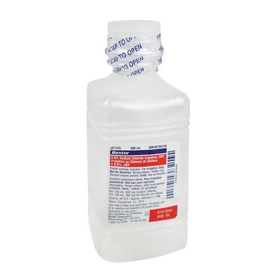 Baxter 0.9% Sodium Chloride Irrigation 500 ml